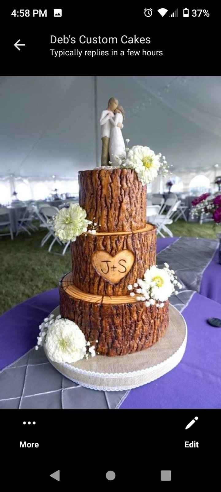 Wedding cakes - how much is everyone spending? - 1