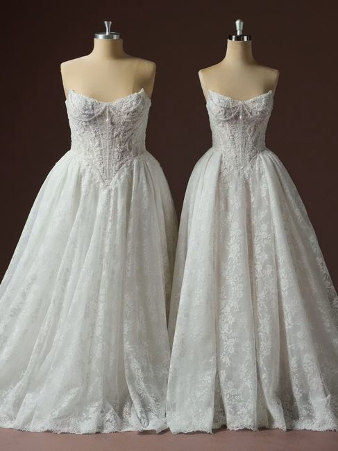 Feeling like i made a mistake with my dress lining 1