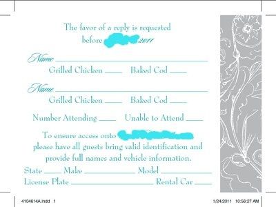 How RUDE! RSVP....