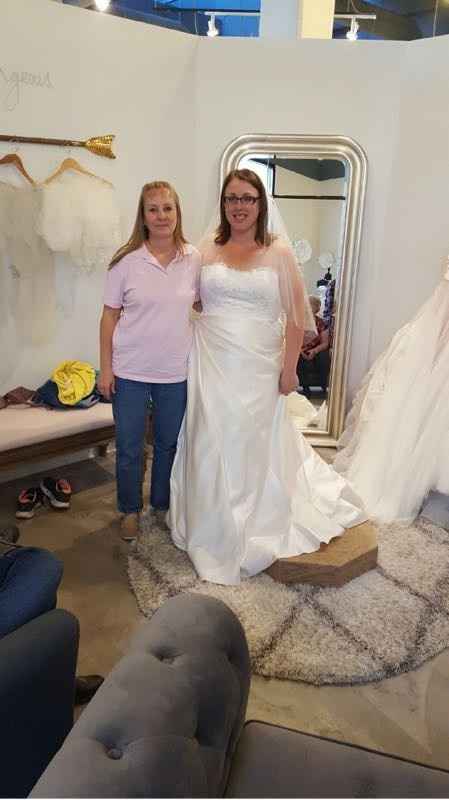 I said YES to the dress!!!