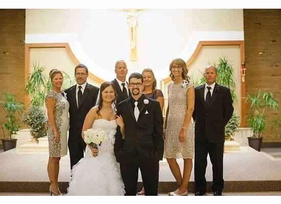 Matching MOB and MIL Dresses