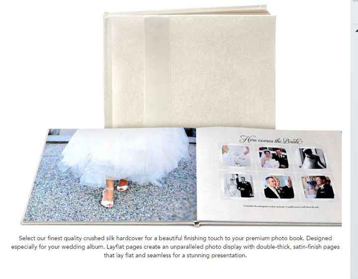 Wedding albums