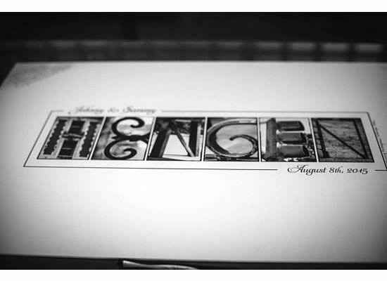 My guest book sign arrived and I love it!