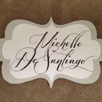 Started making out Name Cards  Vintage Fairytale Theme Wedding