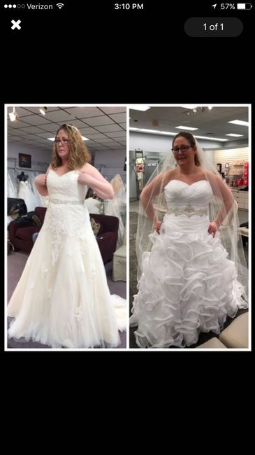 Plus size wedding dresses... Which way to go?