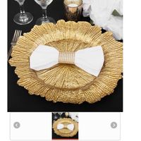 Beaded glass chargers where to buy - 1