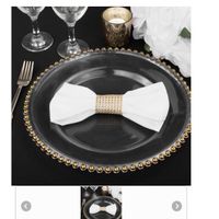 Beaded glass chargers where to buy - 2