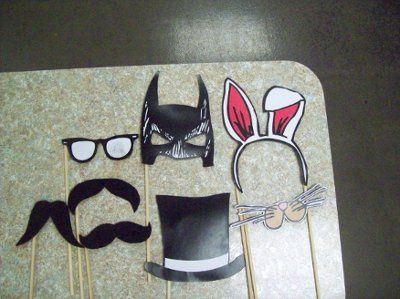 DIY photobooth props