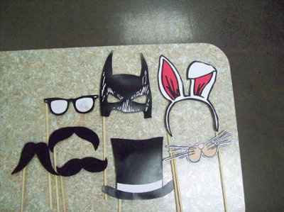 DIY photobooth props