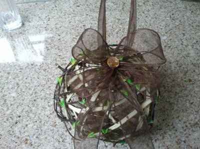 My boutonnieres and promenade balls are done.