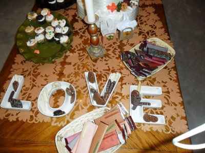 My bridal shower was Saturday