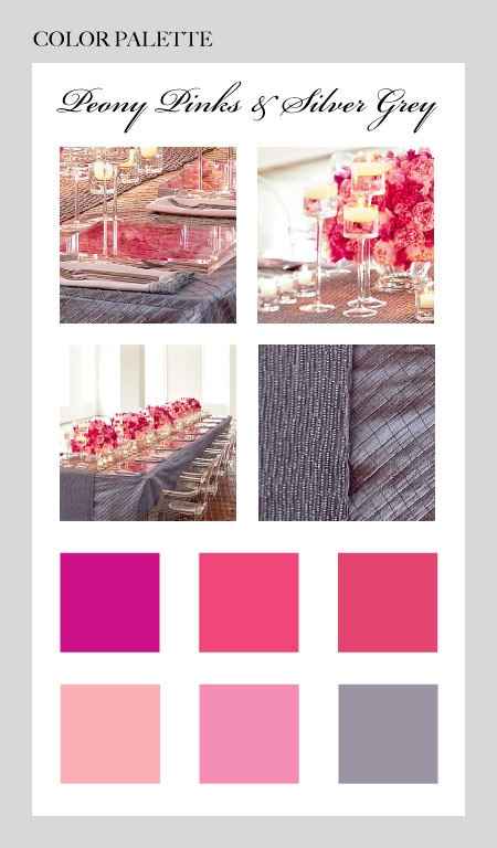 Show me your wedding inspiration with color palette
