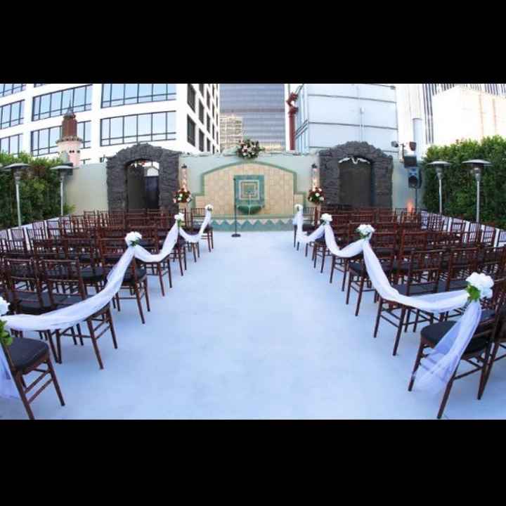 Ceremony decorations