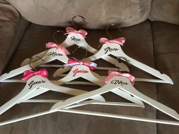 Show Me Your....Bridal or Bridal Party Hangers!