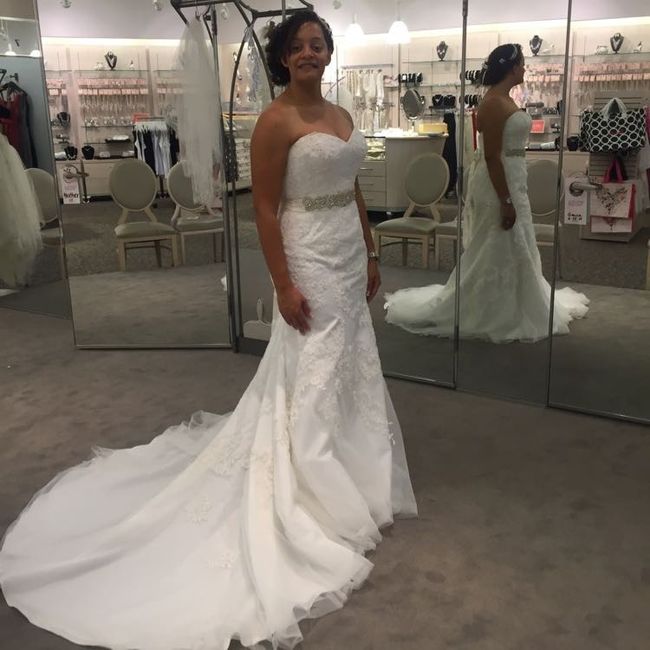 My dress and veil!!!!