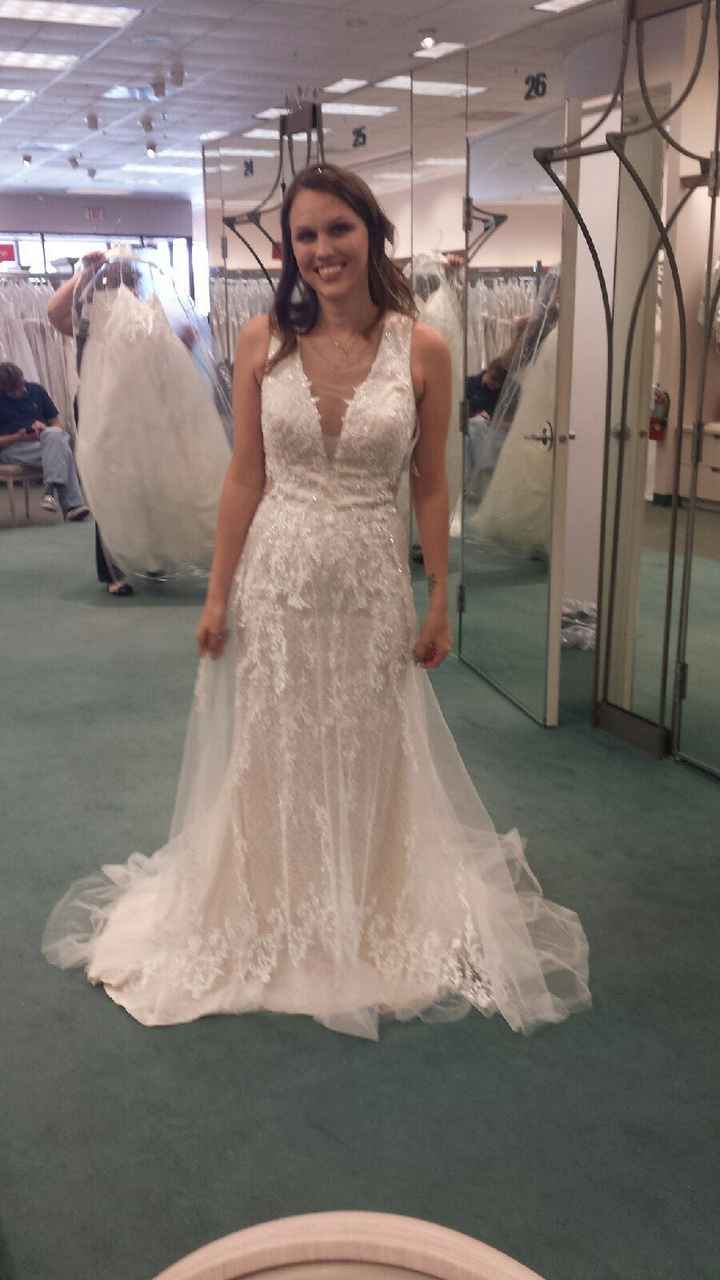 Let's see your wedding dresses.