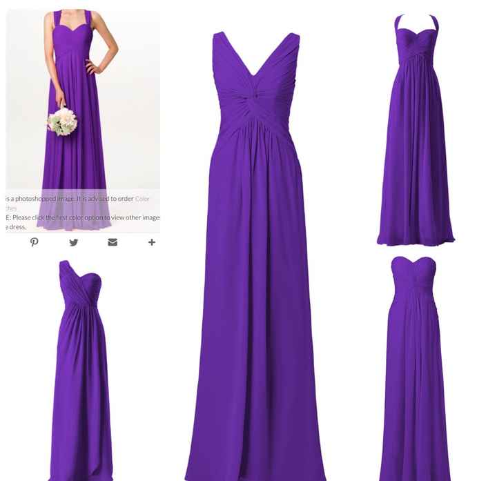 Show off your bridesmaid dresses! - 1