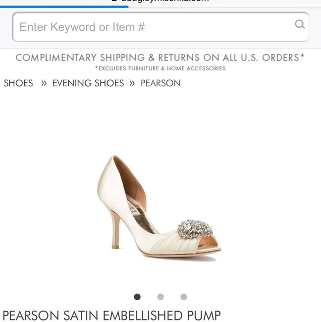 Badgely Mischka shoes - 1
