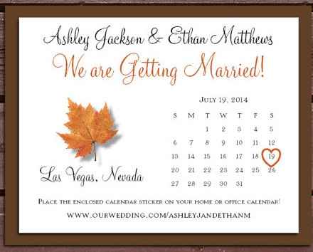 Show me your save the date