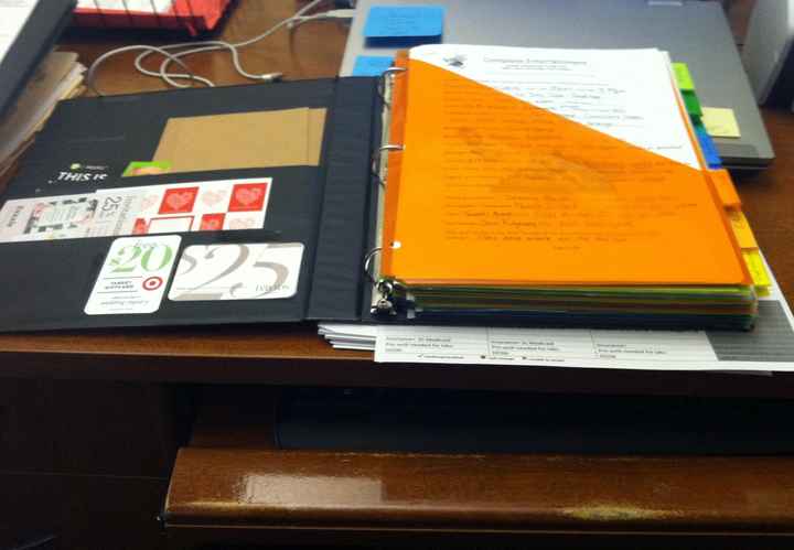 Show me your wedding binder!