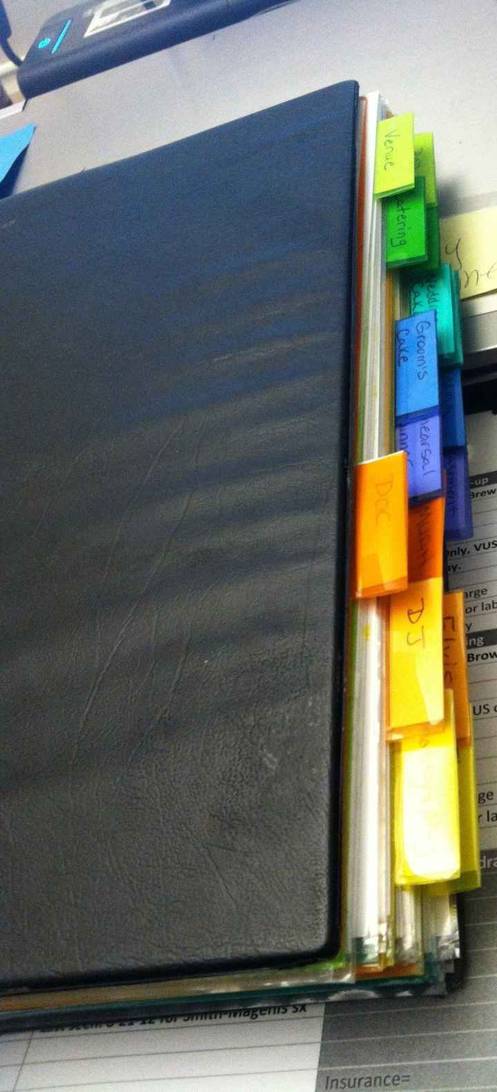 Show me your wedding binder!