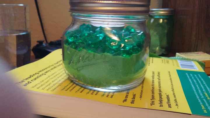 Flowerless centerpieces