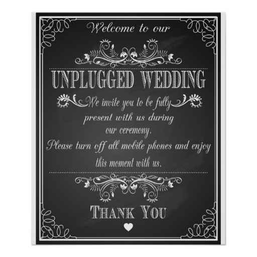Disconnected Wedding....