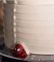 Wedding cake surprise...