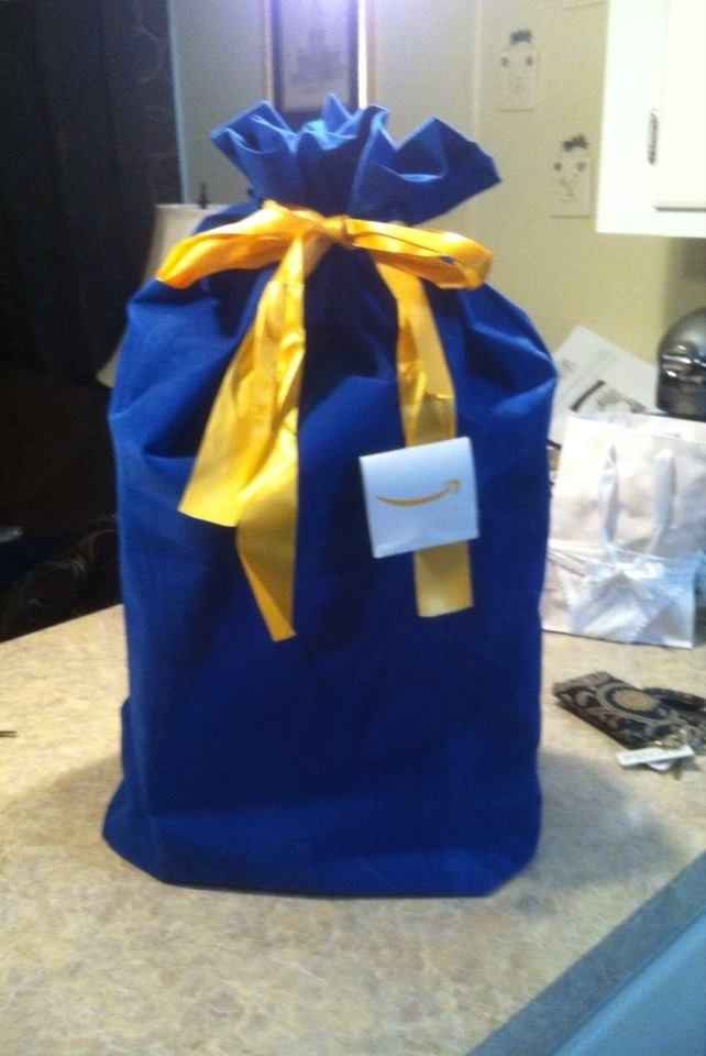 Got a very prettily packed gift from Amazon...