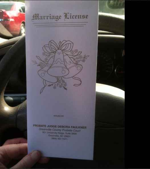 A whole day filled with wedding errands!