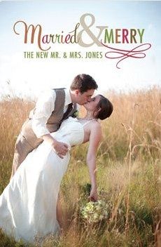 Who's sending out Wedding Announcements?