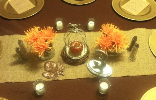 Show me your center pieces...I NEED inspiration!!!