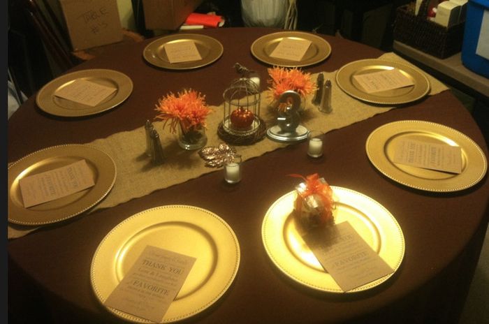 Show me your center pieces...I NEED inspiration!!!