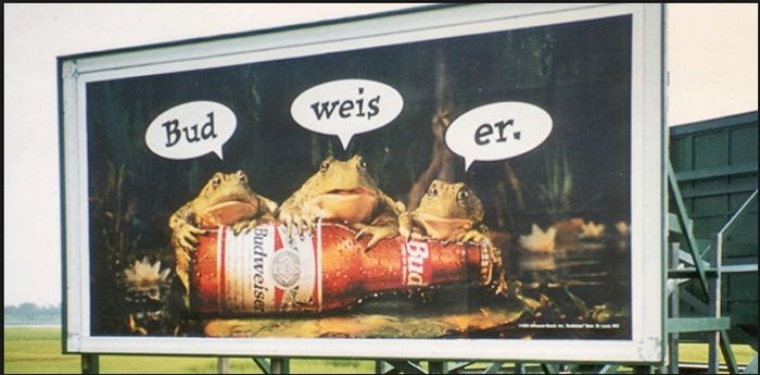Which beer? Coors Light or Budwiser?