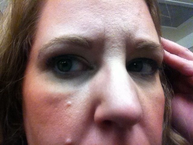 A little humor for the day..makeup trial fail