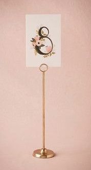 Table numbers?