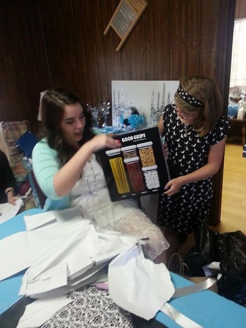 Back and showered!