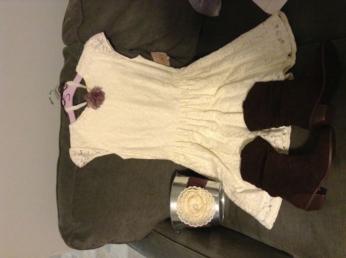 Flower Girl outfit DONE!