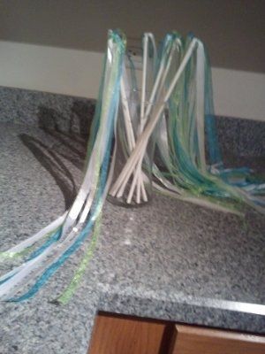 DIY Ribbon Wands