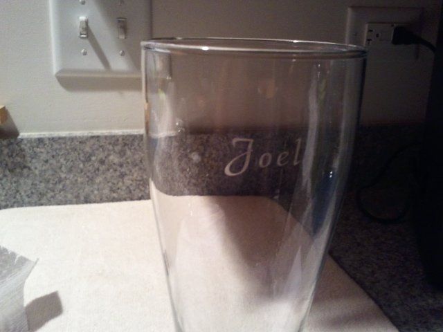 Needing help with my toasting flutes for the reception