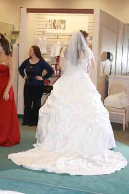 i wanna see your dress!!!