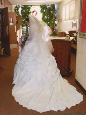 So you said yes to the dress.... now let's see it! :)