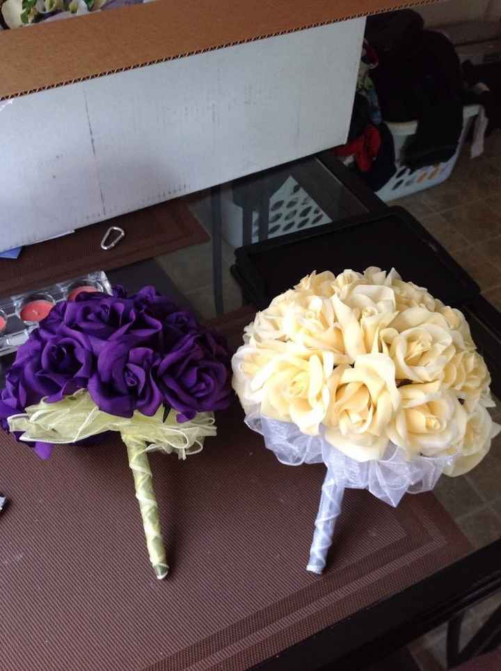 My flowers came!!!! :)