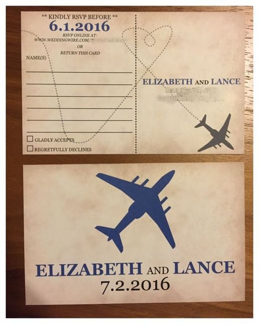 Let's see your wedding invites