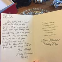 Received a wedding gift from my deceased great grandmother today