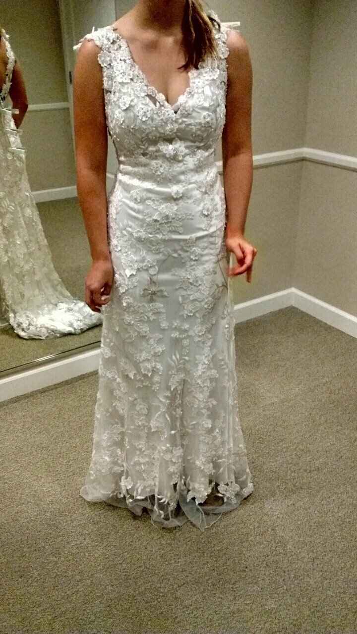 I said yes to my dress!!