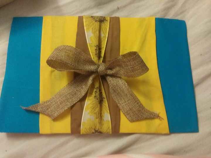 What's everyone's wedding colors? - 1