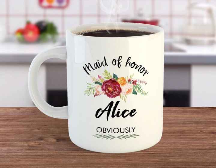 Maid of Honor and Bridesmaid - 1