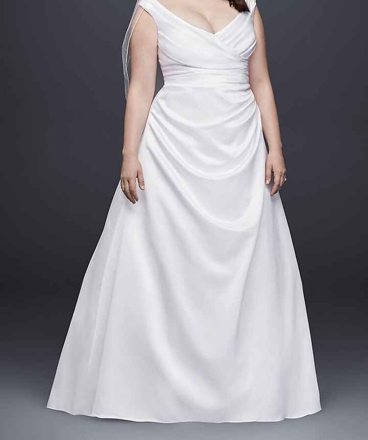 What type of veil would you pair with this dress? - 1