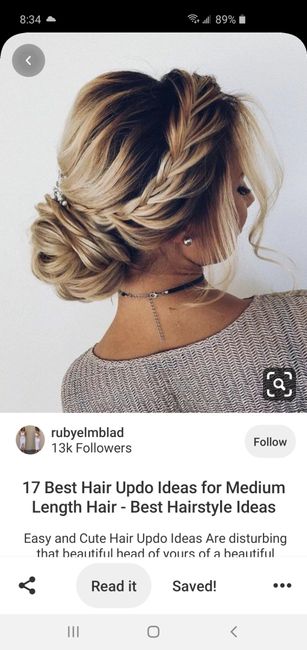 Chain Salon Up-do 1
